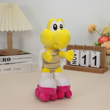 Super Mario Bros Wonder Plush Troopa Rolla Koopa 9" Stuffed Toy Doll Xmas Gifts