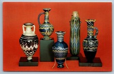 Postcard NY Egyptian Glass Corning Museum Of Glass Corning New York