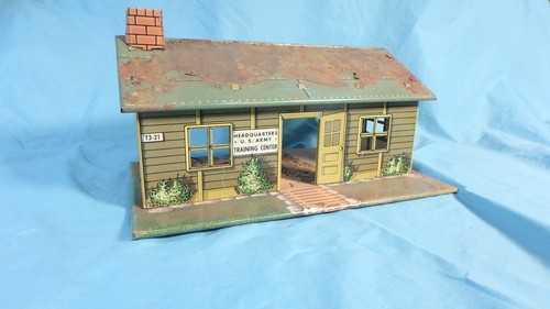 Vintage American Flyer #96 Tin Litho Passenger Station used - Picture 13 of 13