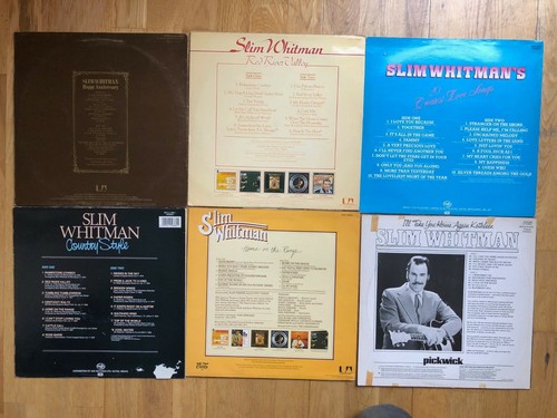 SLIM WHITMAN - Anniversary / Red River / Home on range 6 EX to NR MINT VINYL LP - Bild 2 von 3