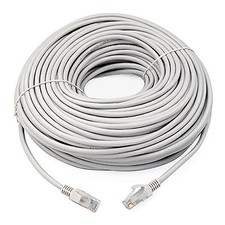 15m Network Ethernet Patch Cable RJ45 Cat5e LAN PC Router Modem Lead White