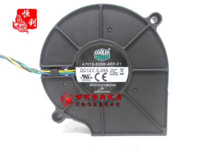 1PC Cooler Master A7015-50BB-4RP-F1 12V 0.34A 4-wire blast PWM cooling fan *
