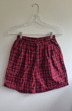 Women's Petite Sophisticate Vintage 90's Cotton High Waisted Shorts Size 4