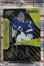 2019-20 UD ENGRAINED SYNTHESIS ANDREI VASILEVSKIY, #SA-AV, AUTO, CARBON FIBER