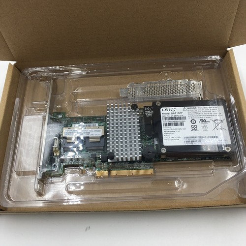 IBM M5015 / LSI SAS 9260-8i SATA / SAS Controller RAID 5 6G PCIe x8 Battery - Picture 3 of 7