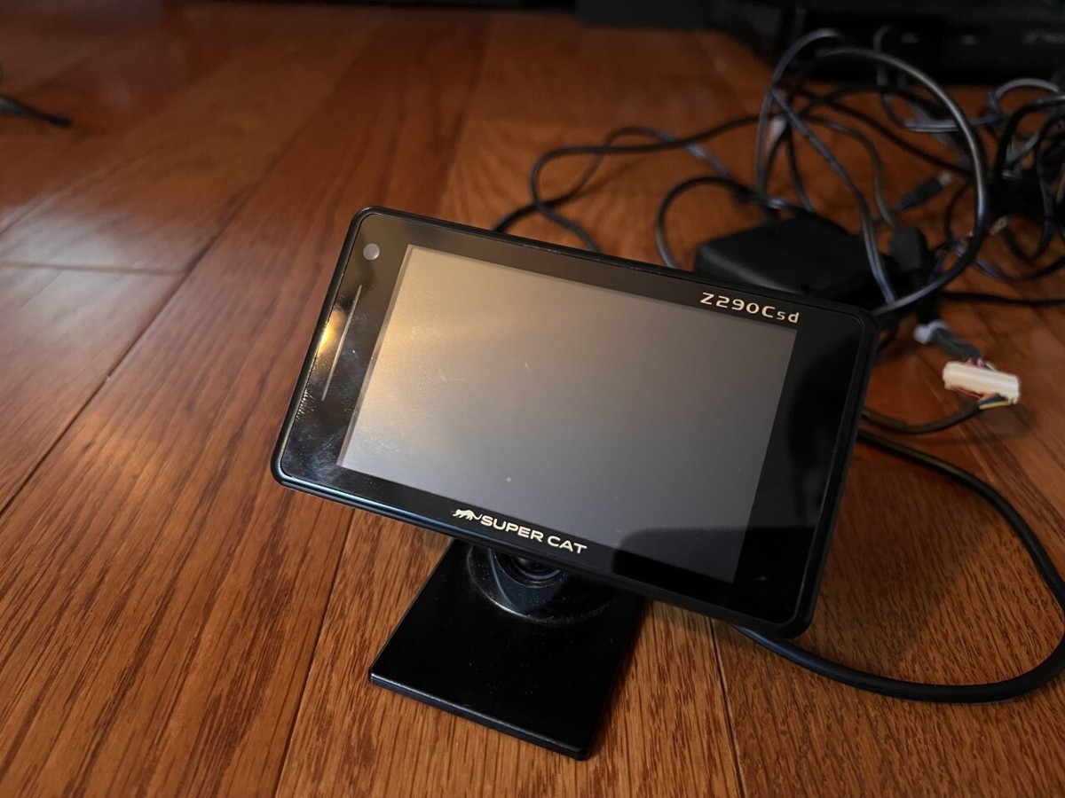 アクセサリー YUPITERU  Super Cat GPS&RADER DETECTOR Yupiteru Supercat ZF935si JDM Radar Detector | eBay