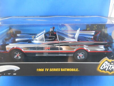 Hot Wheels Elite 1966 TV Series Batmobile DC Comics 75 LE Chrome 1