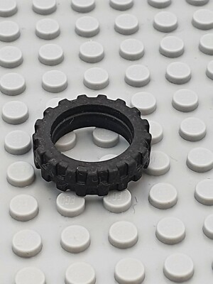 LEGO  4x Technic Reifen 21x6mm Brick - 50861 - Schwarz Black