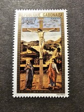 Stamp Gabon Paintings Easter Post Aerial Pa N° 160 New MNH 1975