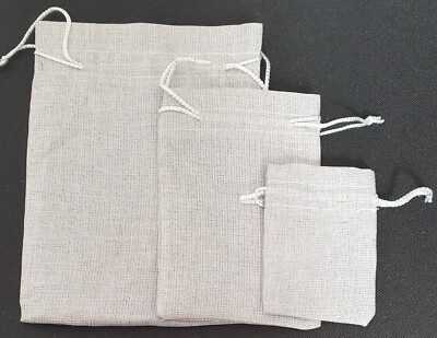 NEU Individuell Metallic Silber Grau Kordelzug Geschenktüte Hochzeit Gastgeschenk 20x15cm