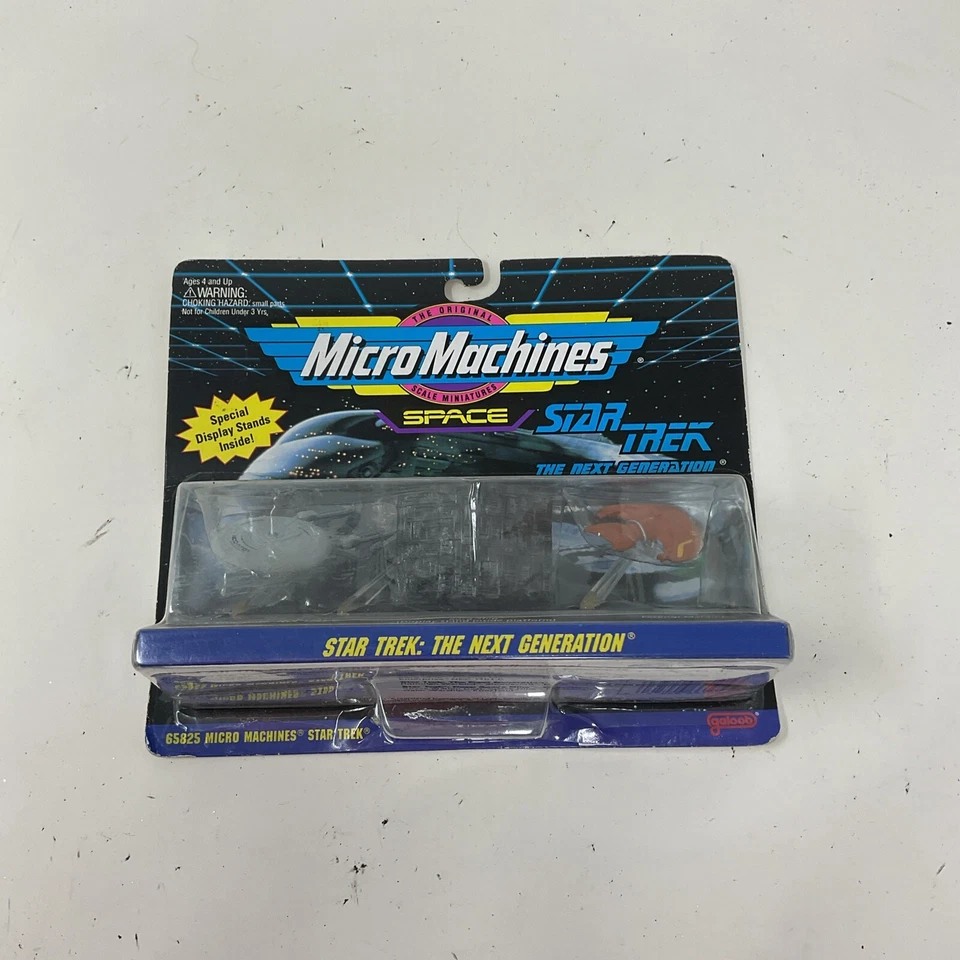 Star Trek "MicroMachines" The Next Generation Collection #6 (packa nuevo, sin abrir Foto 2 de 4