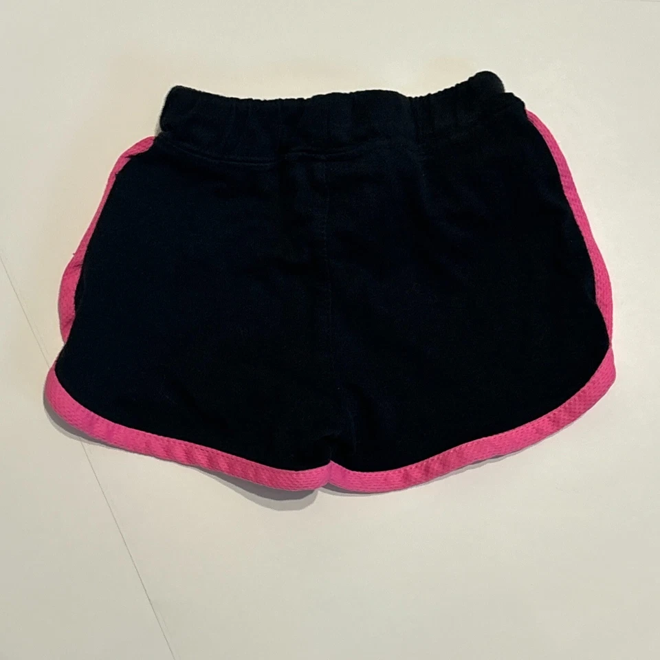 Pantalones Cortos Jordan Negro Rosa Niñas Baloncesto Atlético Michael Deporte 3-6 Meses Foto 4 de 4