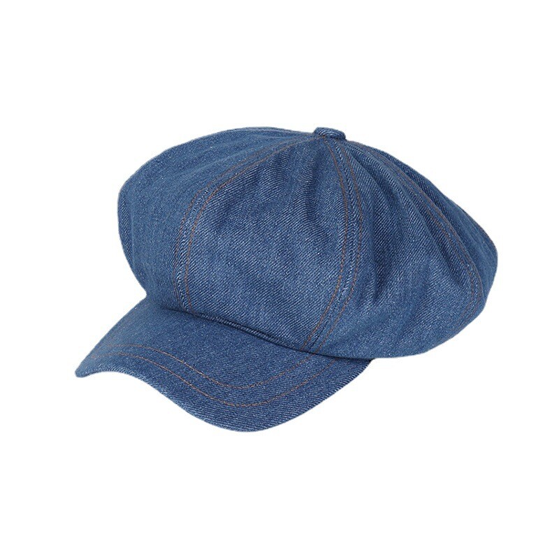 帽子 CPH BERET / 8 PANEL Denim 帽子 CPH BERET / 8 PANEL Denim Women 8 Panel Denim Newsboy