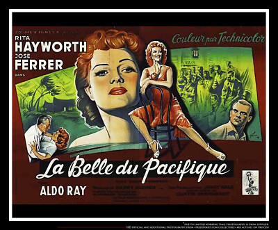 MISS SADIE THOMPSON French 2 Sheet Vintage Movie Poster Original 1953