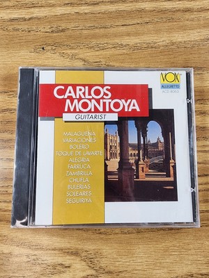 CARLOS MONTOYA Guitarist, Audio CD ''NEW SEALED ''