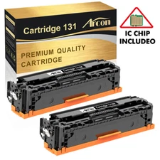2 Pack CRG-131 Black Toner Compatible for Canon 131 ImageClass MF628Cw MF624Cw