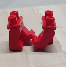 LEGO Star Wars Red Legs Solid Jeans Slacks Lot of 2 Legs Matching Set Twins Fun