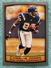 1999 TOPPS COLLECTION CHARLIE JONES #86 SAN DIEGO CHARGERS 