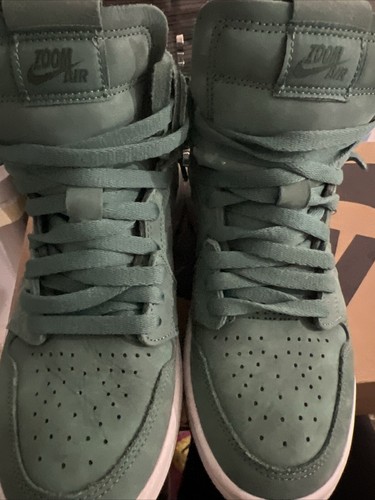 Nike Air Jordan 1 High Zoom Comfort Noble Green size 6 Women’s - Picture 4 of 7
