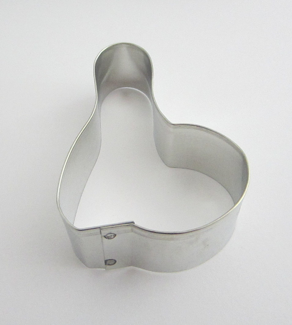 3.5" Bowling Pin & Ball Tin Steel Cookie Cutter Alley League Birthday