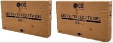 LOT OF 2 LG340 Series 49" LG Hospitality Smart TV - 49LT340H