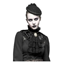 Adult Women's Gothic Steampunk Victorian Halloween Costume Lace Collar Neck Tie