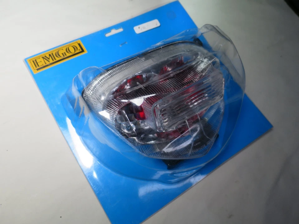 New Emgo Clear Tail Light Suzuki GSXR 00 01 02 600 750 1000 GSXR600 GSXR750 - Изображение 2 из 4