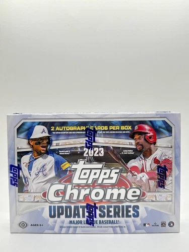 Topps 2023 Chrome Update Series Baseball Breaker Box - 12 Cards