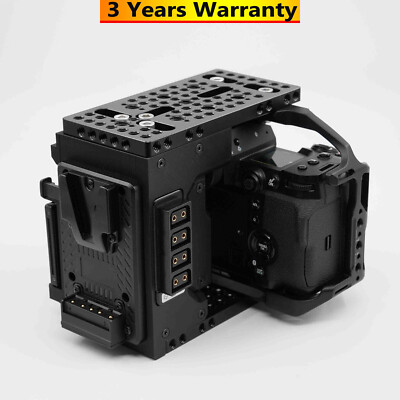 FusionRig Camera Cage Expansion Module Cineback Accessory for Fujifilm X-H2S Cam