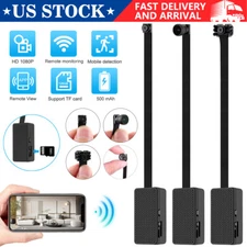 4K Wireless Battery WiFi HD 1080P Small Pinhole Screw Mini Security Camera DVR