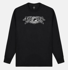 Anti Hero Skateboards x Thrasher Mag Banner Black Longsleeve T-Shirt