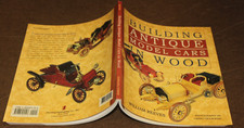 9781895569513 Building Antique Model Cars in Wood Softcover William Reeves