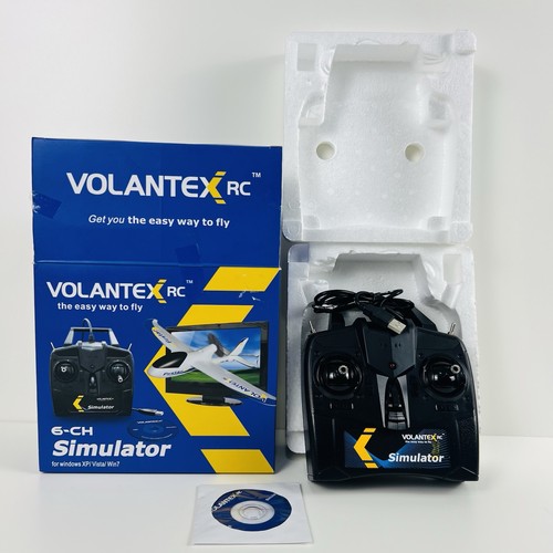 Volantex RC 6-CH Simulator for Windows XP Vista USB R/C Helicopter Training Kit