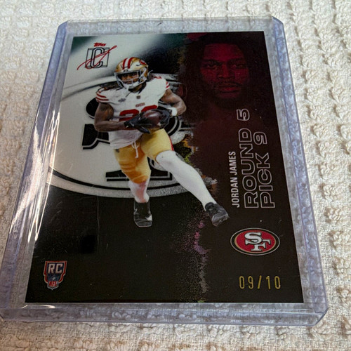Topps 2025 Signature Class Rookies Jordan James #170 Refractor RC /10