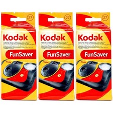 Disposable Kodak Camera 3Pack