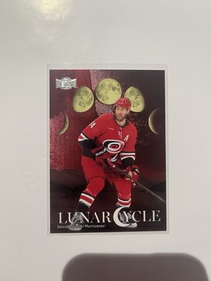2025/26 Metal Universe Lunar Cycle Red - Color Match Jaccob Slavin /99
