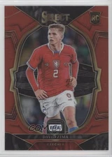 2022-23 Panini Select FIFA Terrace Red Prizm David Zima #8 Rookie RC