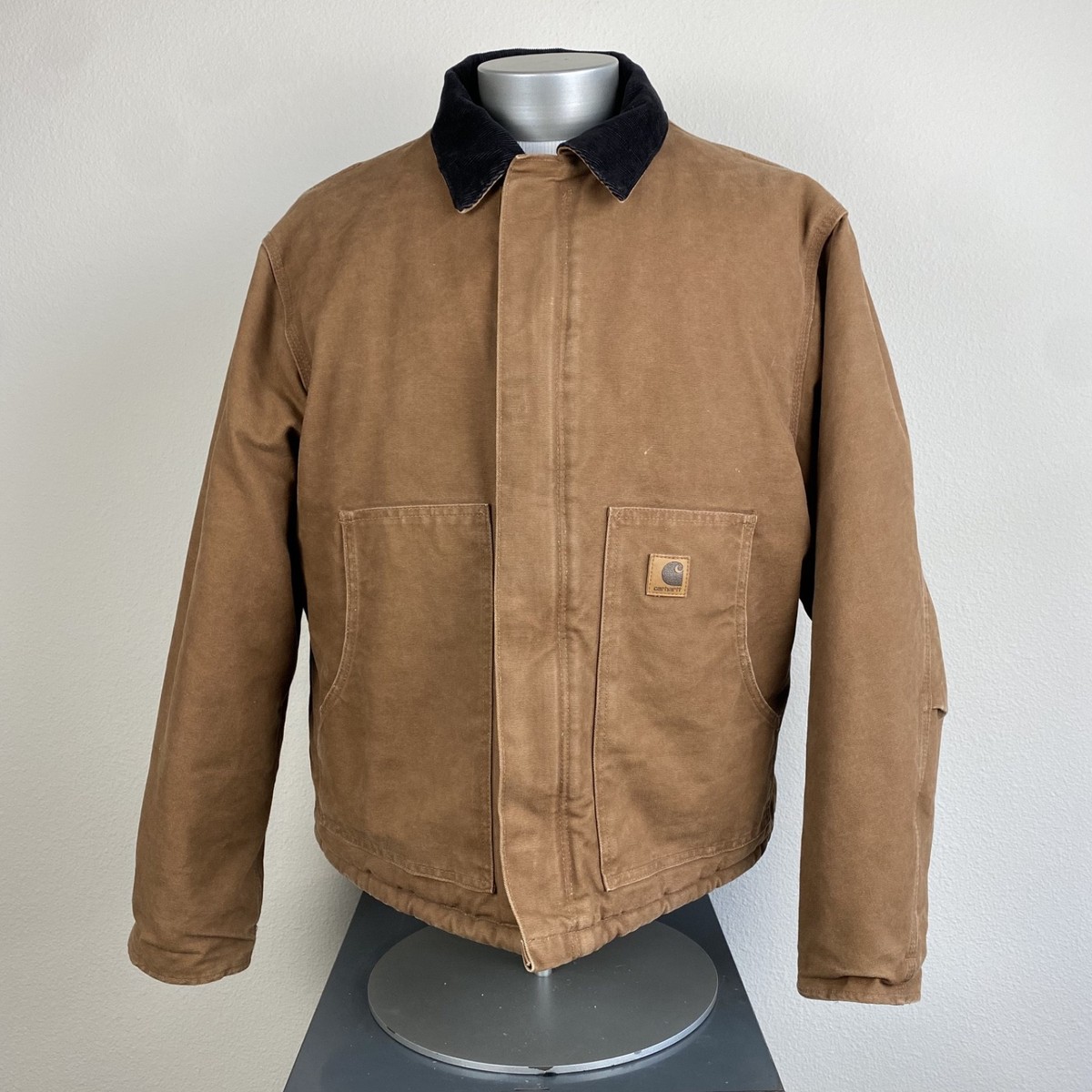 carhartt カーハート フライトジャケット n2b型　y2k Y2K Made in Mexico J22 BRN Tan Arctic Carhartt Jacket XL | eBay