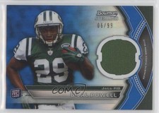 2011 Bowman Sterling Relics Blue Refractor 6/99 Bilal Powell #BSR-BP 0j6