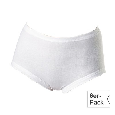 Erwin Müller Damen-Taillenslip im 6er-Pack Feinripp