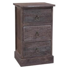 Nachttisch Nachtschrank für Boxspringbett Konsole Kommode Vintage Look