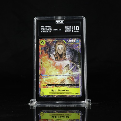 Basil Hawkins (Alternate Art) graded TAG 10 for sale on eBay