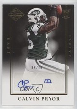 2014 Panini Limited Rookie Signatures 99/99 Calvin Pryor #109 Auto 1i3