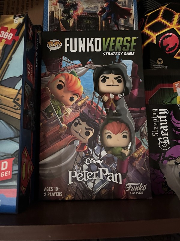 Funko Pop! Games Funkoverse Disney Peter Pan 100 Strategy Game Funko Games New
