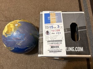 Storm Summit Bowling Ball 15 lbs 1st Quality NIB New In Box