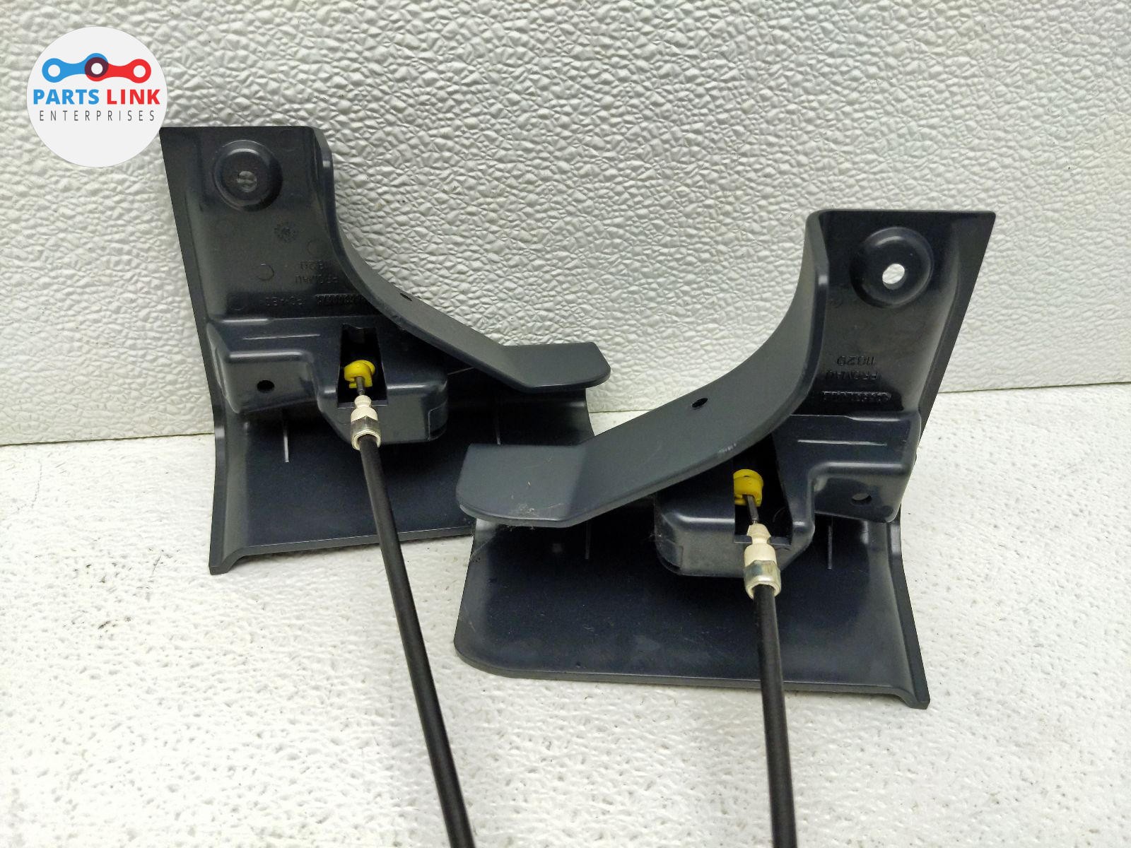 2012-14 FERRARI CALIFORNIA REAR SEAT RELEASE CABLE FOLDING HANDLE TRIM SET F149