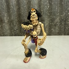 Vintage Playmates Toys 1994 LEG Action Figure of Baron Dark Skeleton Warriors