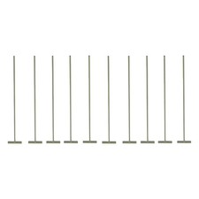 10x 26 Cm Piccioni Uccelli Ingresso Trappole a T, Telaio D'ingresso Rimovibile