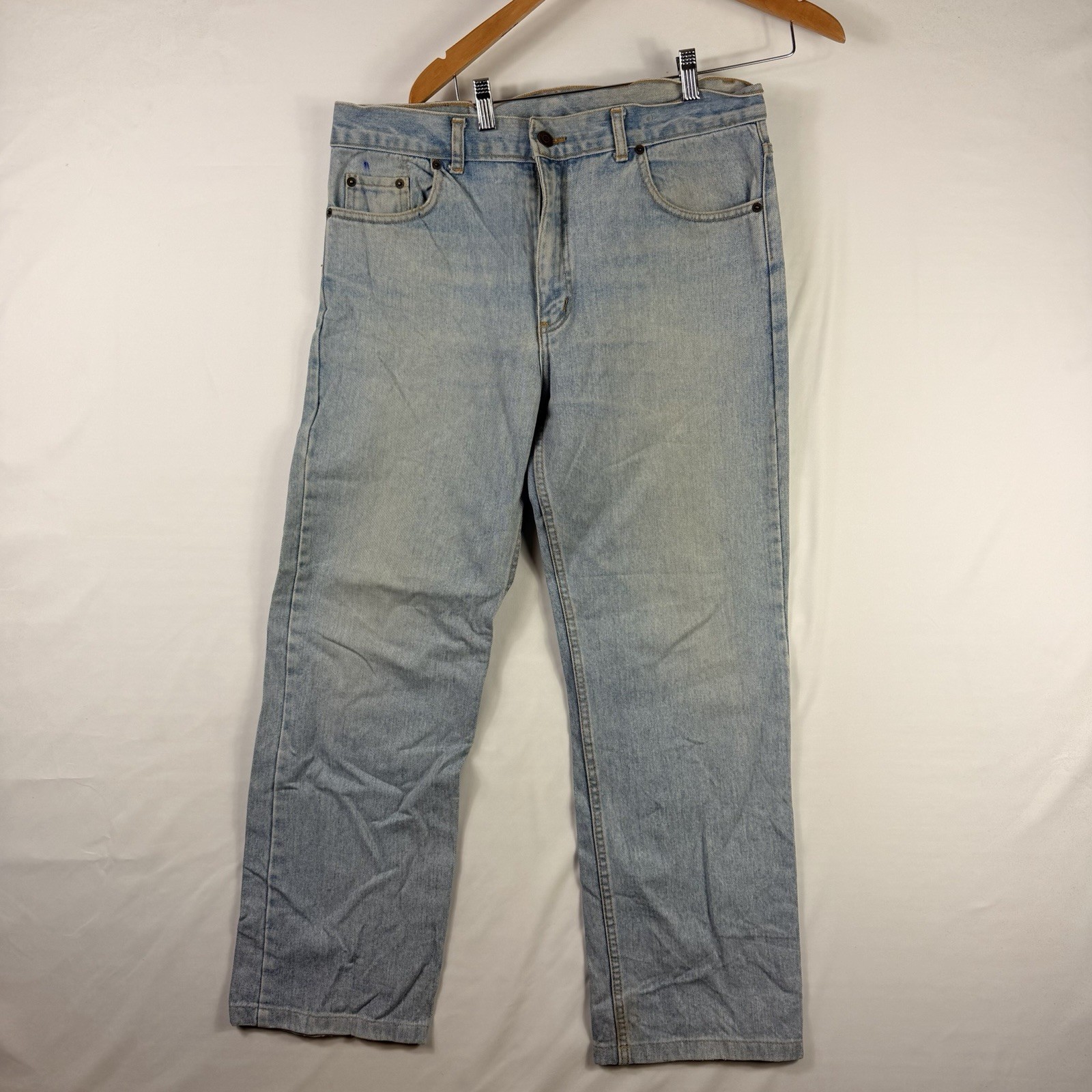 Levi’s 501 Jeans Men’s 33x30 Blue Straight Leg Denim Zip Fly Original Fit