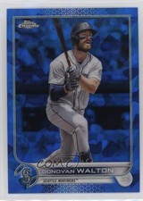 2022 Topps Chrome Update Sapphire Edition Donnie Walton Donovan #US242 0m4q